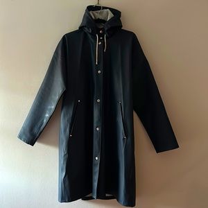 Navy Stutterheim Raincoat EUC Size L